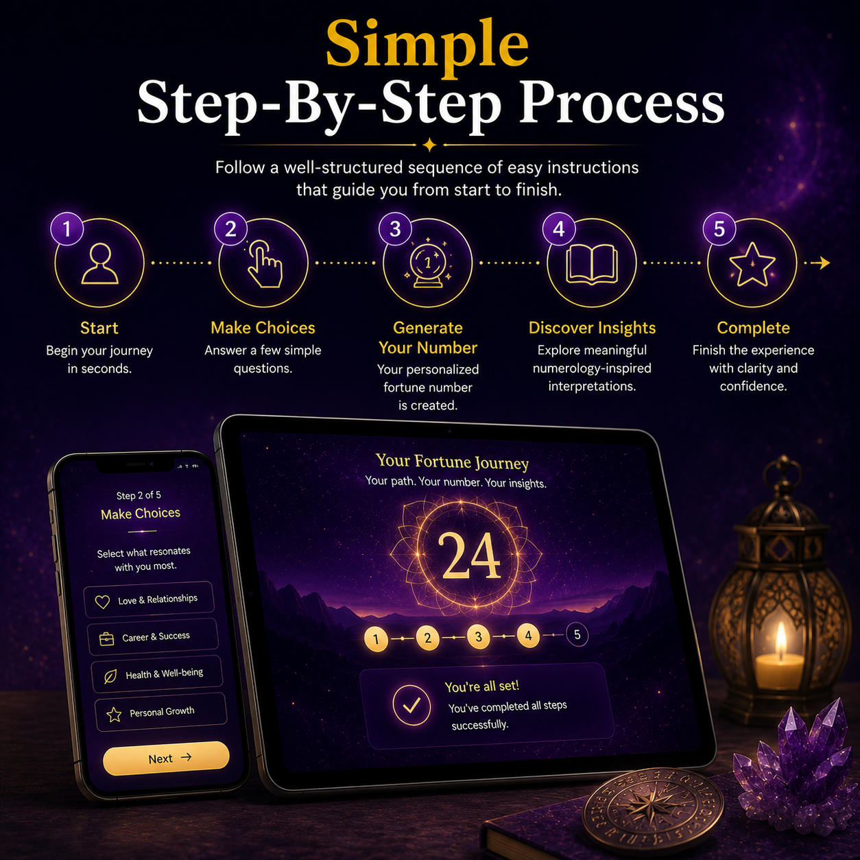 Simple Step-By-Step Process